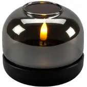 Konstsmide Glasljus LED, mattsvart