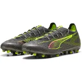 Puma Ultra 5 Pro MG Audacity - Matt åldrad silver/Gul/Sun Struck - Multi Ground (MG), storlek 44
