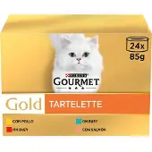 Purina Gourmet Gold Tartalette 24x85g Kattmat