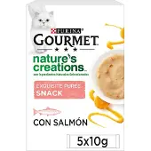 Purina Gourmet Puree Salmon 55x10g Kattmat