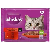 Mars Whiskas Selection Meats Classic 4x85g Kattsnacks 13 Enheter