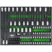 JBM Hylsnyckelsats Och Bitsset 104 Bitar
