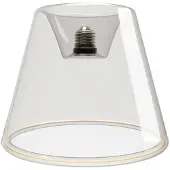 Creative Cables 2200k Transparent Ghost Line Recessed Cone 6w Led-lampa
