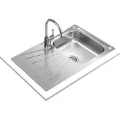 Teka Starbright 45 E-xp 1c 1e Rev Vask Med Avrinningsyta