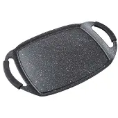 Supreme Gjuten Aluminium Flat Stenplatta 38x28 Cm