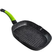 Supreme Ekologisk Stengrill Med Randig Yta 28 Cm