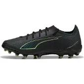 Puma Ultra 6 Ultimate AG Eclipse - Svart/Grön/Grön terräng - Konstgräs (AG), storlek 40