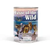 Taste Of The Wild Vuxen Hundmat Våtmark Anka Vaktel Låda 12x390g