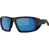 Bliz - Solglasögon - Peak Matt Black Nano Optics Photochromic Brown w Blue Multi för Unisex - Blå