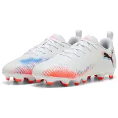 Puma Fotbollsskor - Framtid 8 Play FG/AG - White/Black/Gow - - 38 - Fotbollsskor