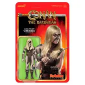 Super7 Conan Barbaren Reaktionsfigurer Wave 02 - Valeria (Krigsfärg) Actionfigur