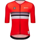 Santini Uci World Champion Switzerland 2025 Korta ärmar Cykeltröja