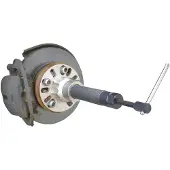 Bahco Hjulnavutdragarplatta Med Hydraulisk Spindel