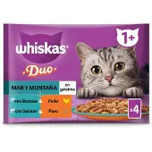 Whiskas Smakrik Duo Hav & Berg Våtfoder För Katt 13x4x85g
