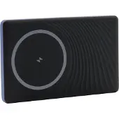 RealPower Powerbank 5.000 mAh Power Delivery, Qi Wireless Charging, MagSafe USB-C kontakt (Power Delivery) Blå