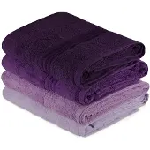 Wellhome 70x140cm Handduksset 4 Bitar