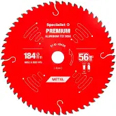 Specialist+ 184x56tx20/16 Mm Aluminium Premium Metallslipningsskiva