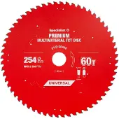 Specialist+ 254x60tx30 Mm Premium Multi Material Cirkelsågblad