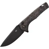 Tekto Knives F3 Charlie Button Lock CF