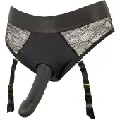 You2Toys - strap-on dildo med trosor - svart