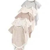 Next Sparkdräkt/body beige / ecru / mörkbeige / ljusgrå