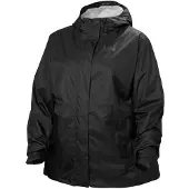 Helly Hansen Loke Plus, Regnjacka, Dam, Svart
