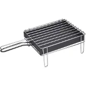 Sauvic Rostfritt Stål Bordsgrill Med Låda 25x20 Cm