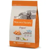 Nature´s Variety Hundmat Med Lax För Vuxna Hundar Av Medelstor/stor Storlek 10kg