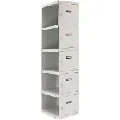 Simonlocker Montadas Prof.dism.1/5 400 Adi Skåp 1800x400x500 Mm