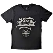 Ginza.se King Diamond: Unisex T-Shirt/Logo (Black) (XX-Large)