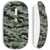 CAPACHEAP Souris Sans Fil Militaire Vert