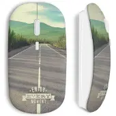 MANIACASE Souris Sans Fil Enjoy Every Moment Road