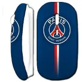 MANIACASE Souris Sans Fil Bleu Paris Saint Germain Blanc