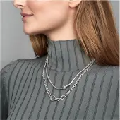 Pandora 590742HV Moments Silver halsband 50 cm