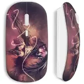 CAPACHEAP Souris Sans Fil Black Rock Shooter