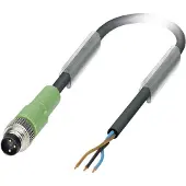 Phoenix Contact 1681664 Sensor/ställdon-kontakt, konfektionerad M8 Kontakt hane rak 1.50 m Antal poler (RJ): 3 1 st
