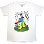 Ginza.se Grateful Dead: Unisex T-Shirt/60th Rose Pose (White) (Large)