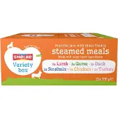 Smolke Smølke Tasty Variety Box kombipack färskt ångkokt våtfoder hund