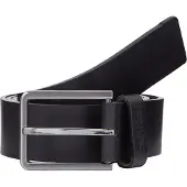Calvin Klein Leather Belt - - Black - Men - 100 Cm