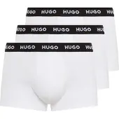HUGO Boxershorts röd / svart / vit