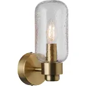 Nordlux Vägglampa Tutan, dimbar, Mässing / guld, Badrum, Metall, Vägglampa, sänglampa, sänglampa vägg