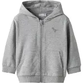 Name it Cardigan - NmmValon - Gråmelerad - - 7-8 år (122-128) - Cardigan
