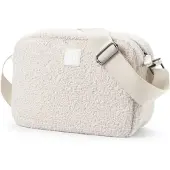Elodie details Skötväska - Crossbody - Vit/Bouclé - - One Size - Skötväska