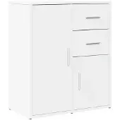 vidaXL Skänk vit 60x31x70 cm konstruerat trä