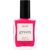 Manucurist Paris Green Nagellack 15 ml Neon Pink