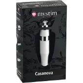 Mystim Casanova - elektrostav-dildo (vit)