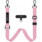 Tech-Protect C6S 2-i-1 Rep-crossbody-halsrem - babyrosa