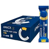 Amacx Ask Med Frukttugg Energibarer Ananas 38g 12 Enheter