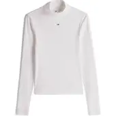 Tommy Hilfiger Tommy Jeans Slim Mock Neck Long Sleeve T-Shirt