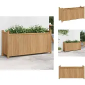 vidaXL Odlingslåda 100x30x50 cm bambu